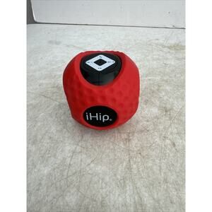 iHip WMRGBALLSPKR Red/Black Bluetooth Wireless Portable Rugged Ball Mini Speaker
